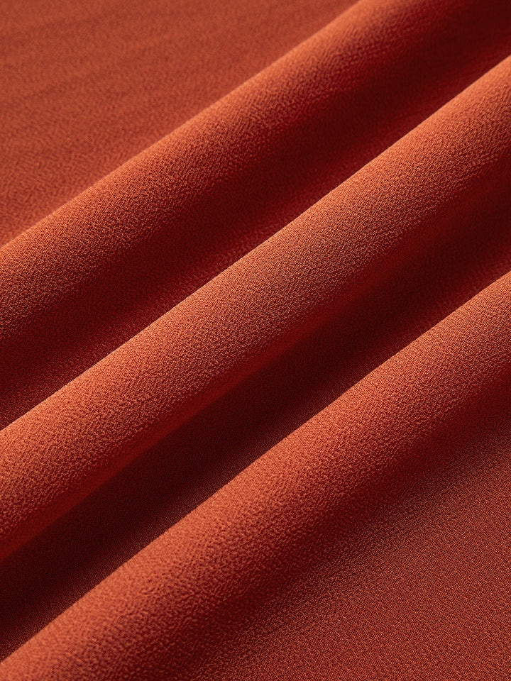 Zarif Pileli Panel Yırtmaçlı Uzun Elbise