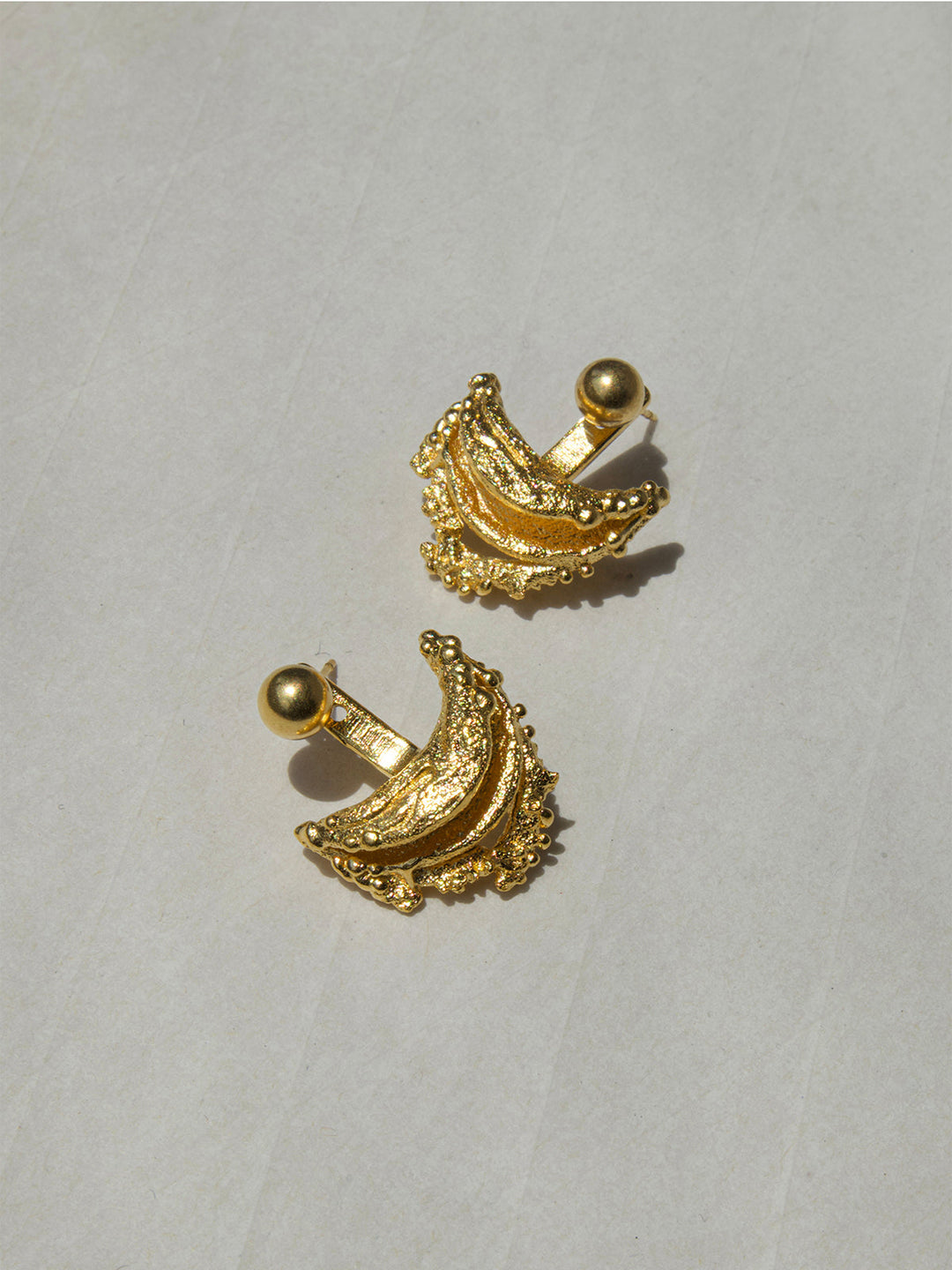 Retro Düzensiz Kavisli Küpe