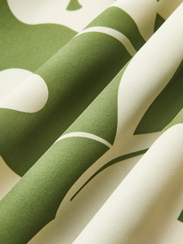 Şık Çiçek Desenli Kemerli Elbise ile Zahmetsiz Şıklık