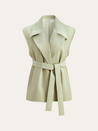 Şık Kemerli Cepli Yelek