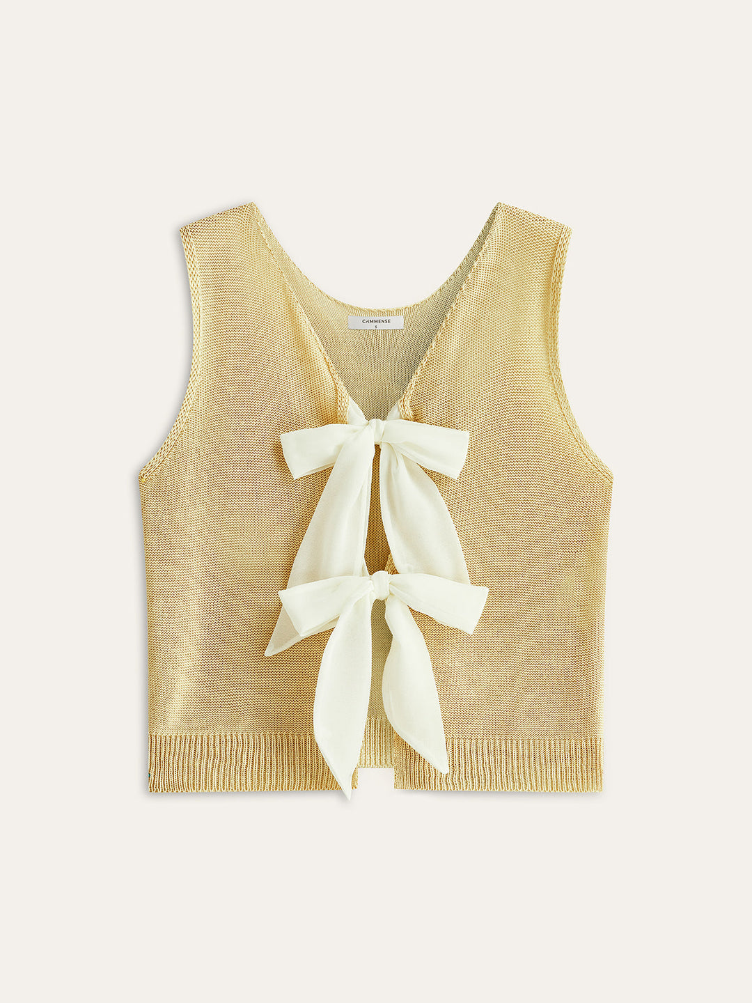 Şık yün örgü bluz papyon ilerin