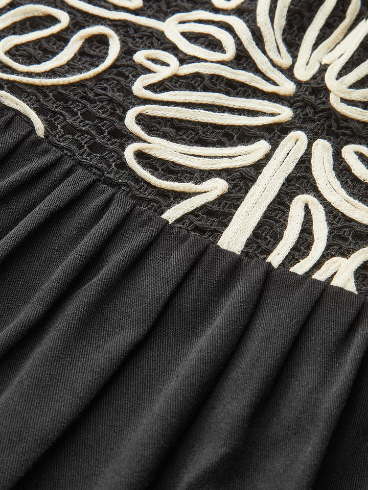 Düğmeli İpek Uzun Elbise, Bağlama Askıları ile Şık ve Trend Görünüm