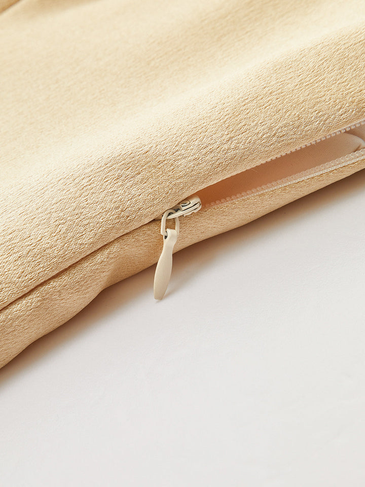 Metal İşlemeli Askılı Mini Elbise