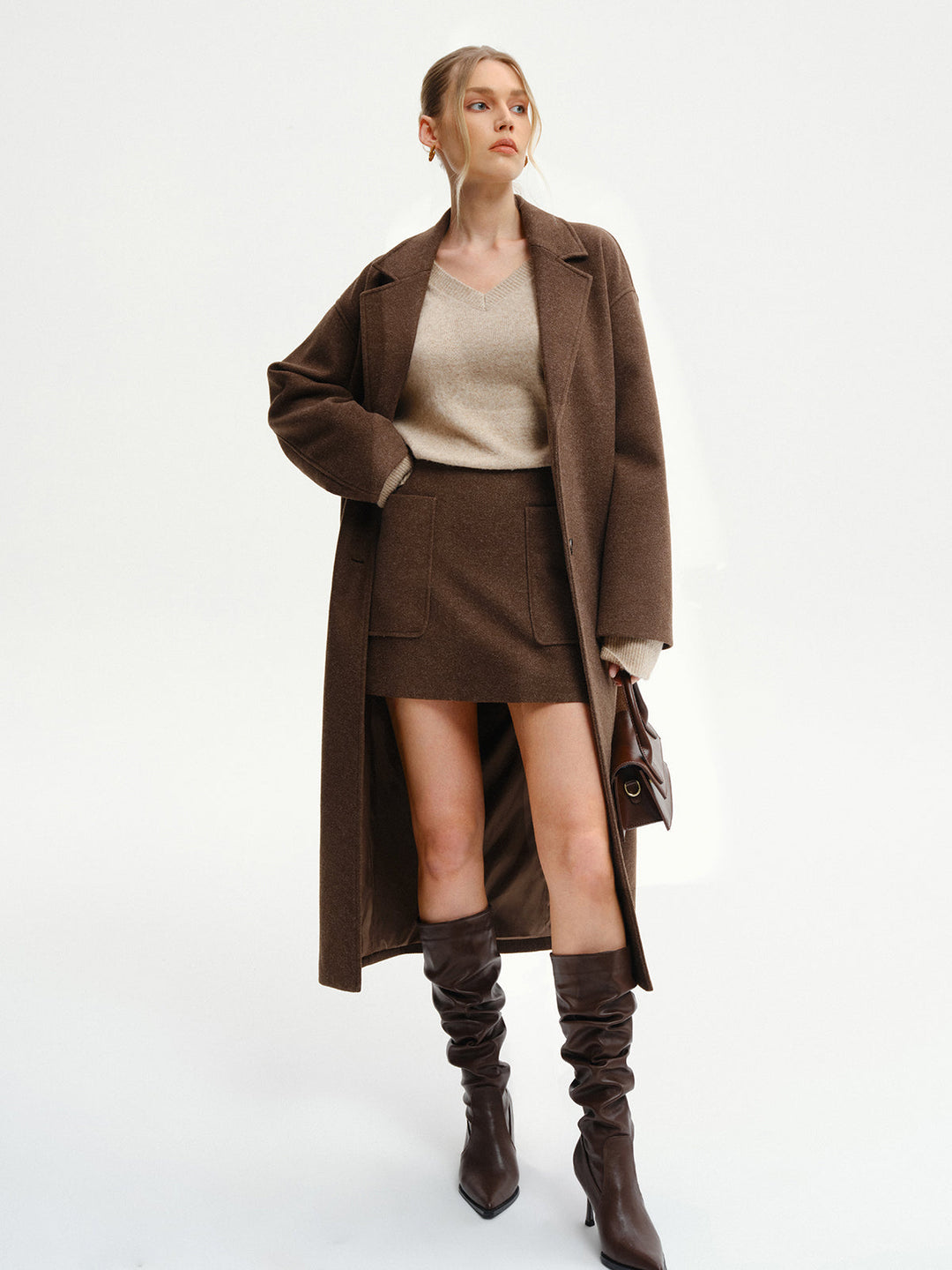 Oversize Burgu Palto