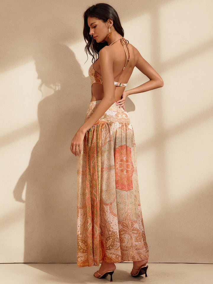 Nitara Kesim Baskılı Mayo İki Parça Takım