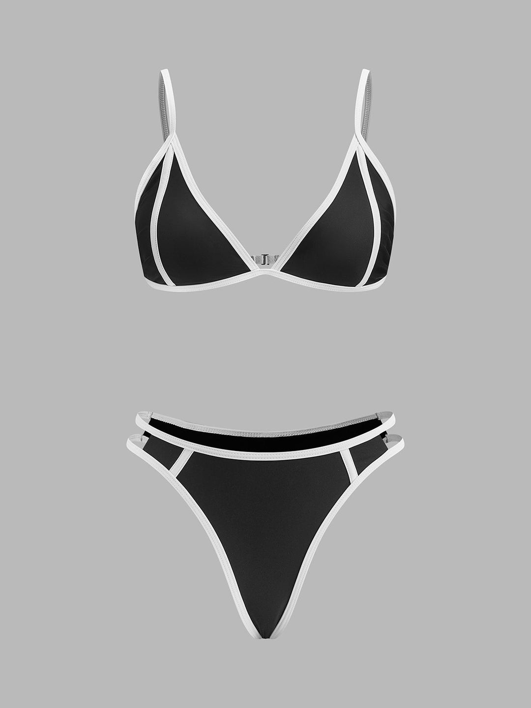 Svelte Chic kontrast kenar detaylı bikini takımı