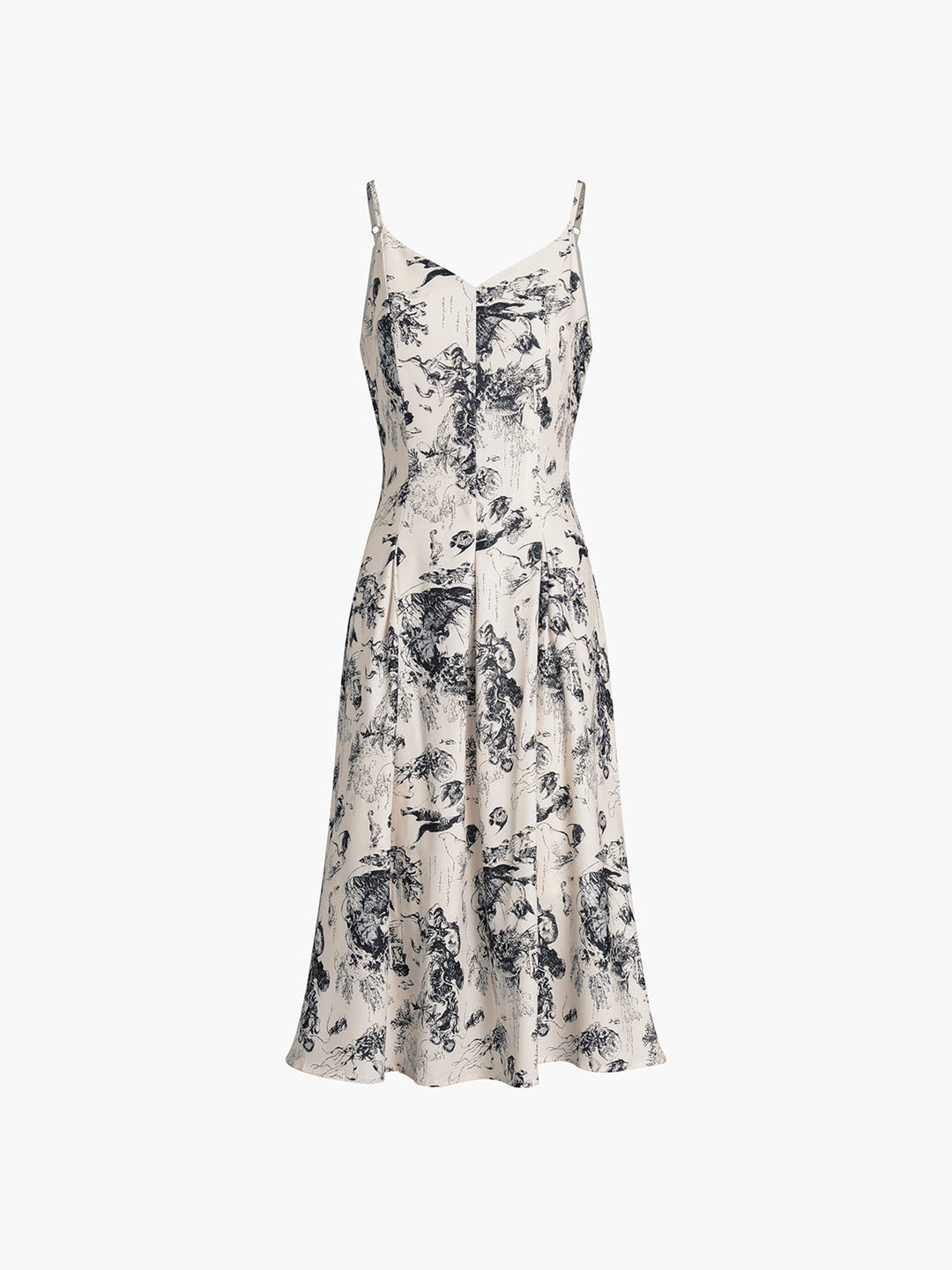 Çiçek desenli boho midi elbise, Svelte Chic