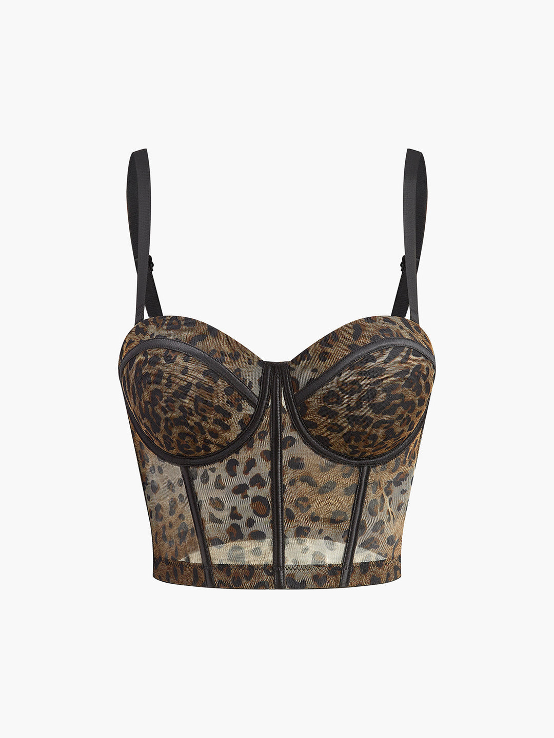 Şiddetli Leopar Desenli Korse - Svelte Chic