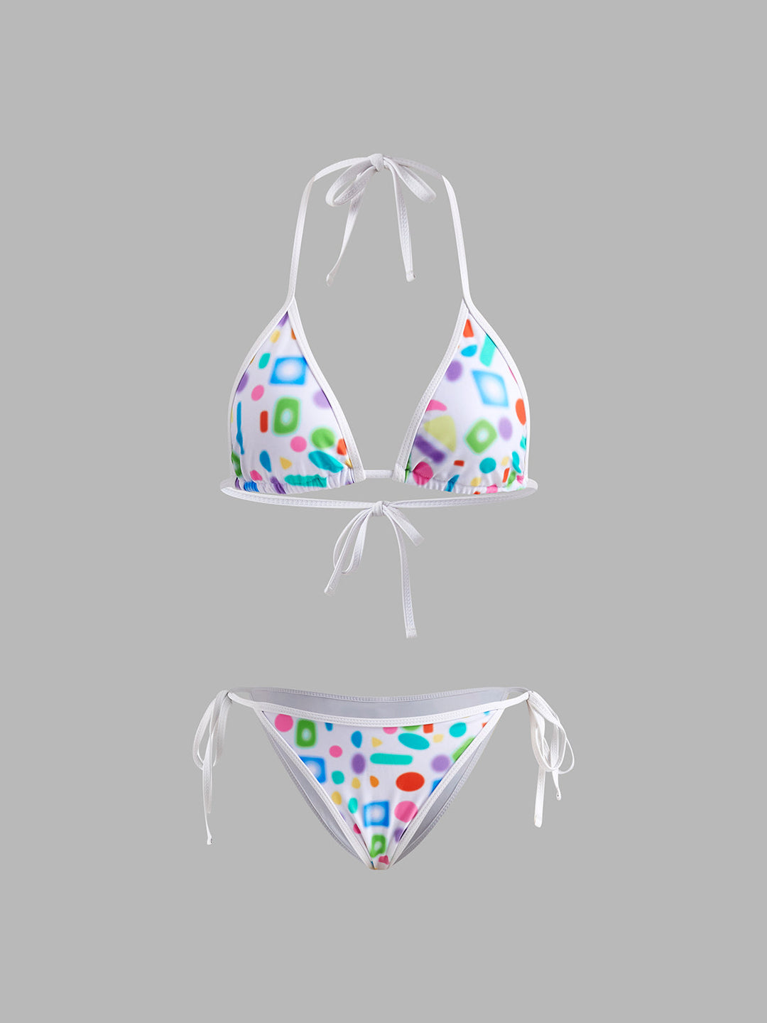 Baskılı Ayarlanabilir Bikini Seti, Svelte Chic bikini modası
