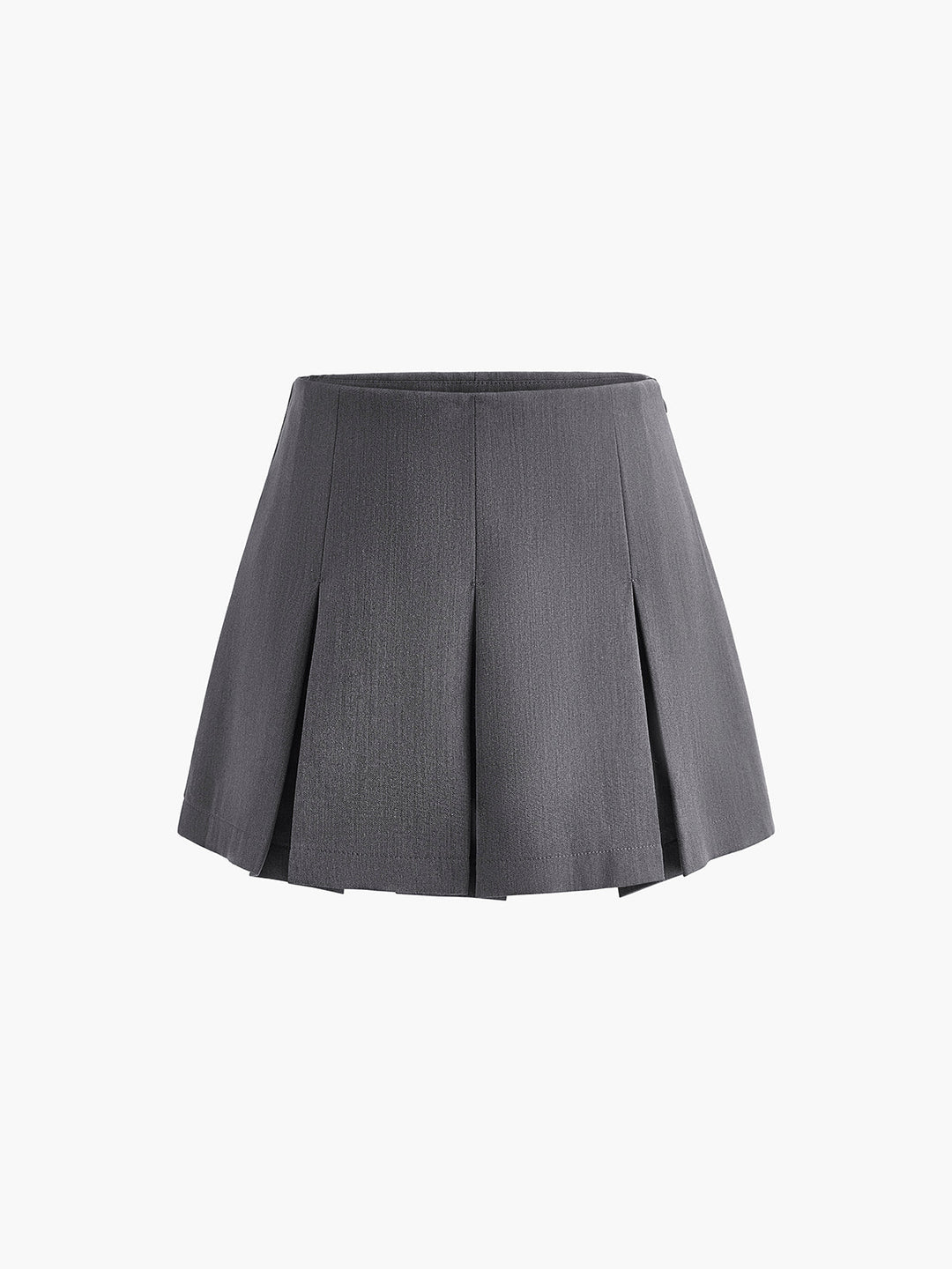 Fırfırlı Fermuarlı Mini Etek - Svelte Chic