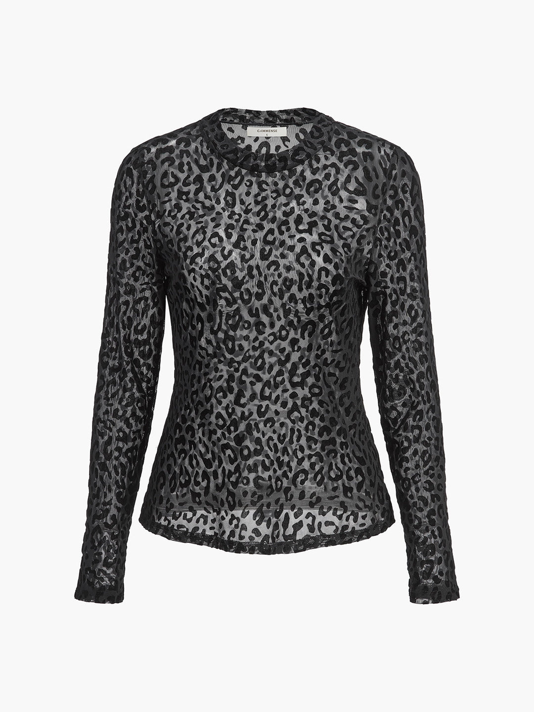 Leopar desenli şifon t-shirt, günlük stil için mükemmel bir seçim
