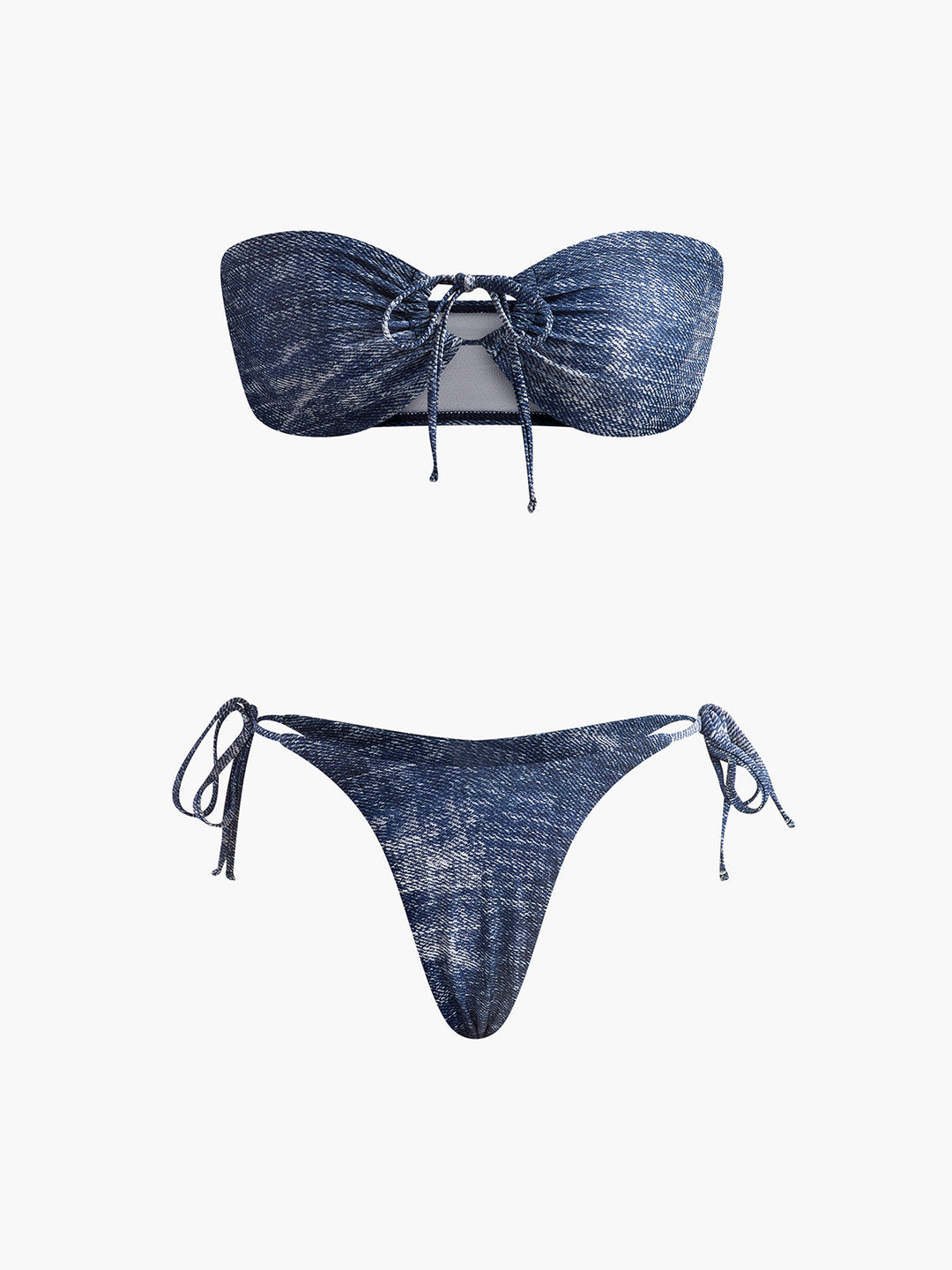 Vintage straplez bikini takımı, Svelte Chic koleksiyonundan
