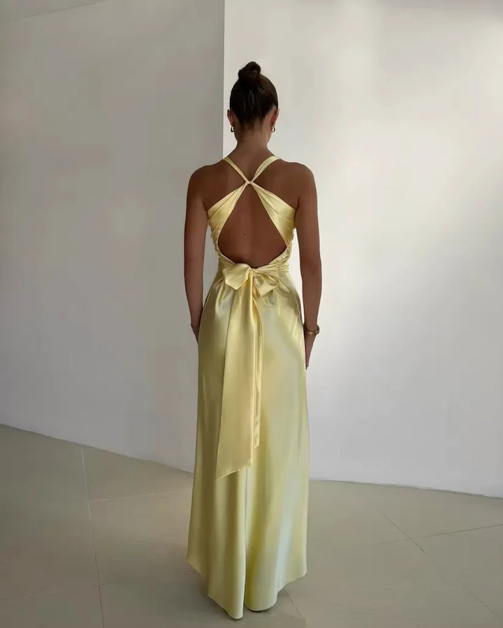 Kyla | Kolsuz Maxi Elbise