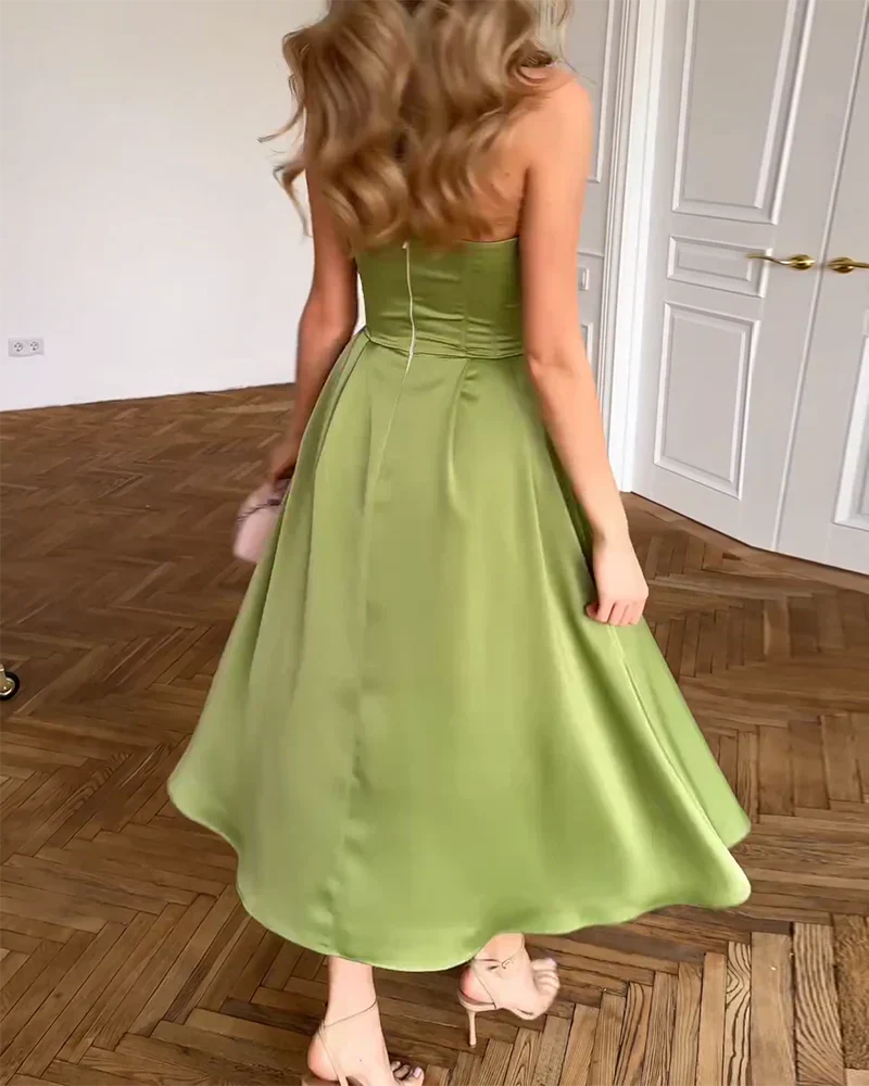 Sabrina | Straples Şık Elbise