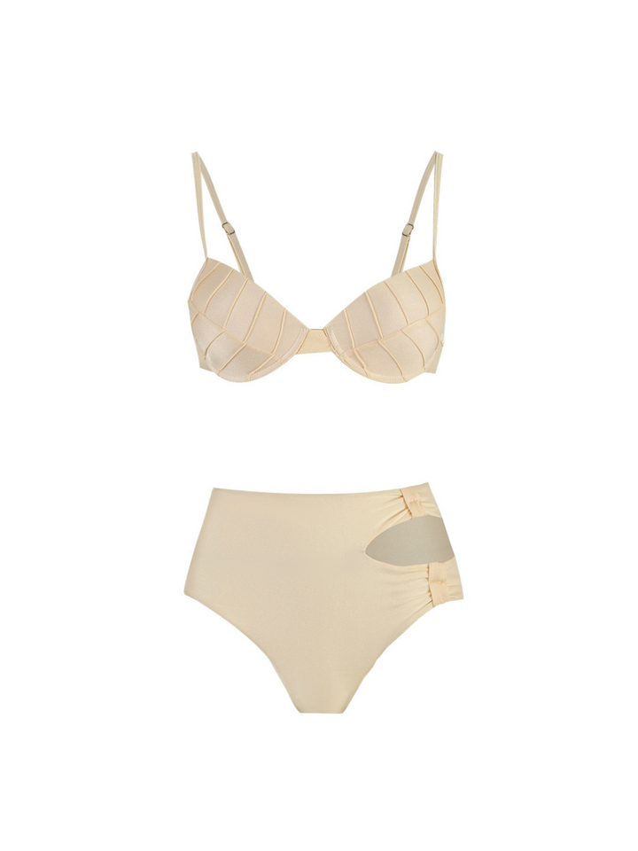 Aglaia Püsküllü Bikini Üç Parça Takım