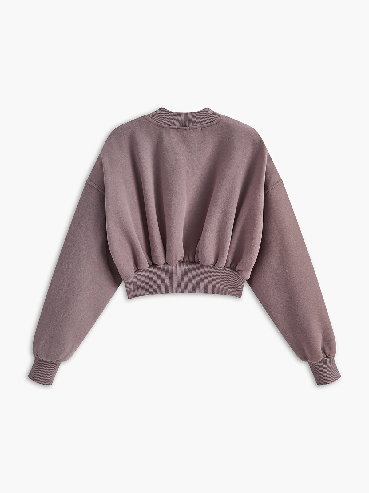 Nakışlı Fermuarlı Rahat Sweatshirt