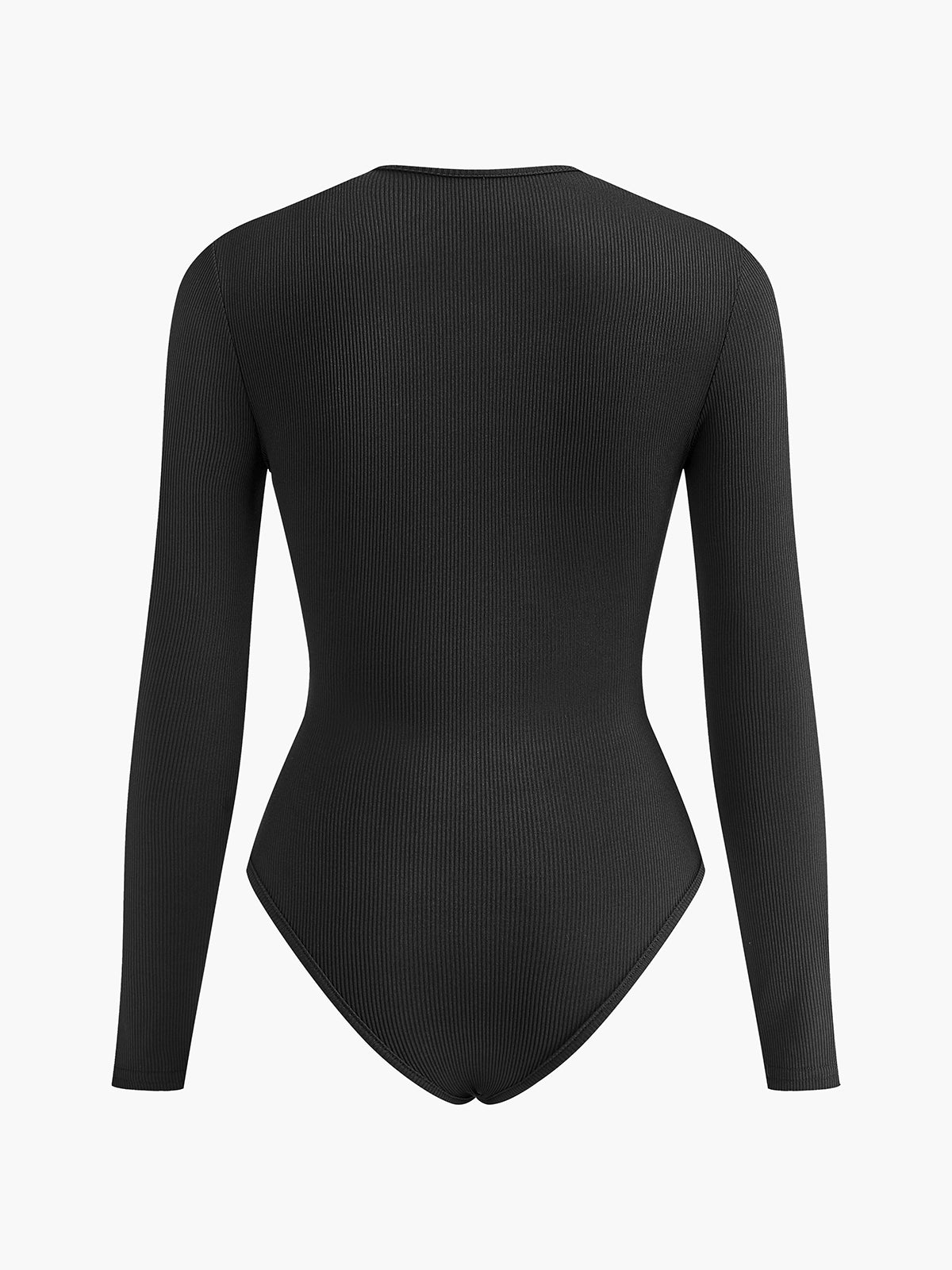 Dekolteli Halka Yüzüklü Seksi Bodysuit