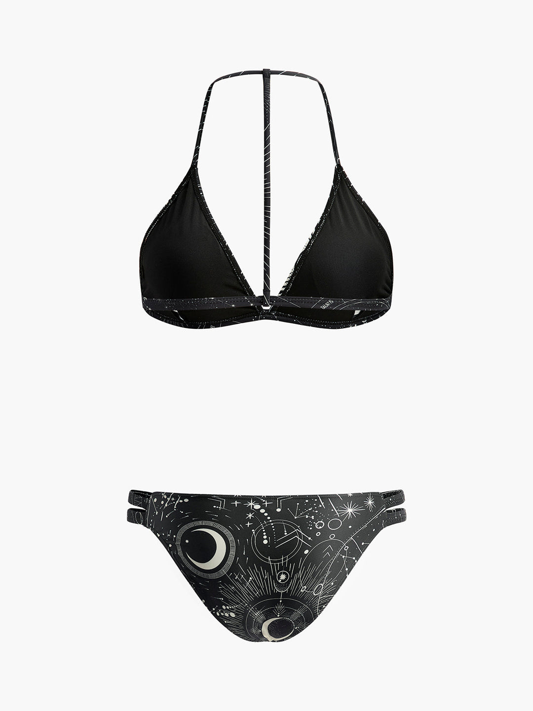 Gökyüzü Temalı Halter Bikini Takımı