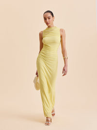 Şık File Detaylı Elbise