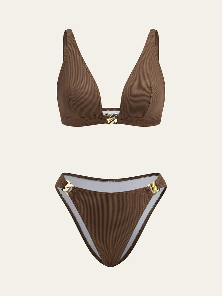 Metal Dekorasyon Takımı Bikini Tarzında Şık Bir Dokunuş İçin