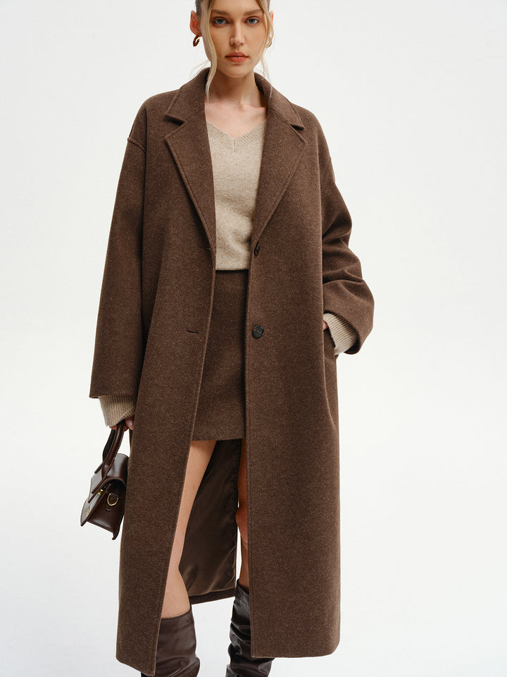 Oversize Burgu Uzun Palto