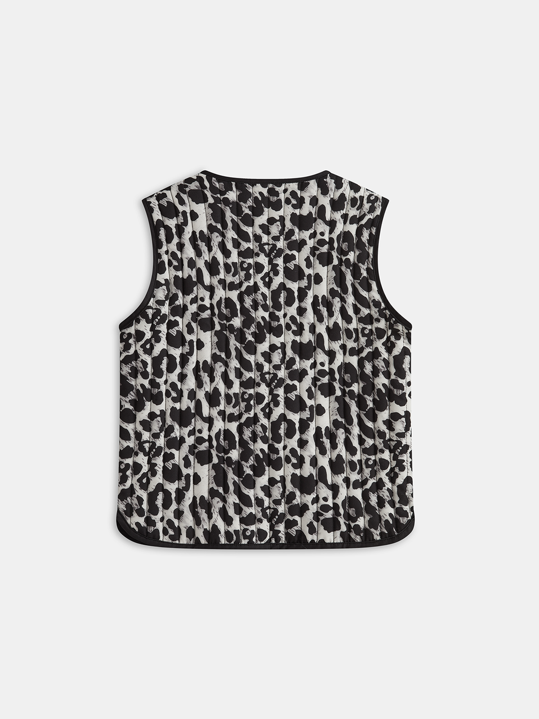 Leopar Desenli Matlaşali Yelek ve Süslemeli Papyon