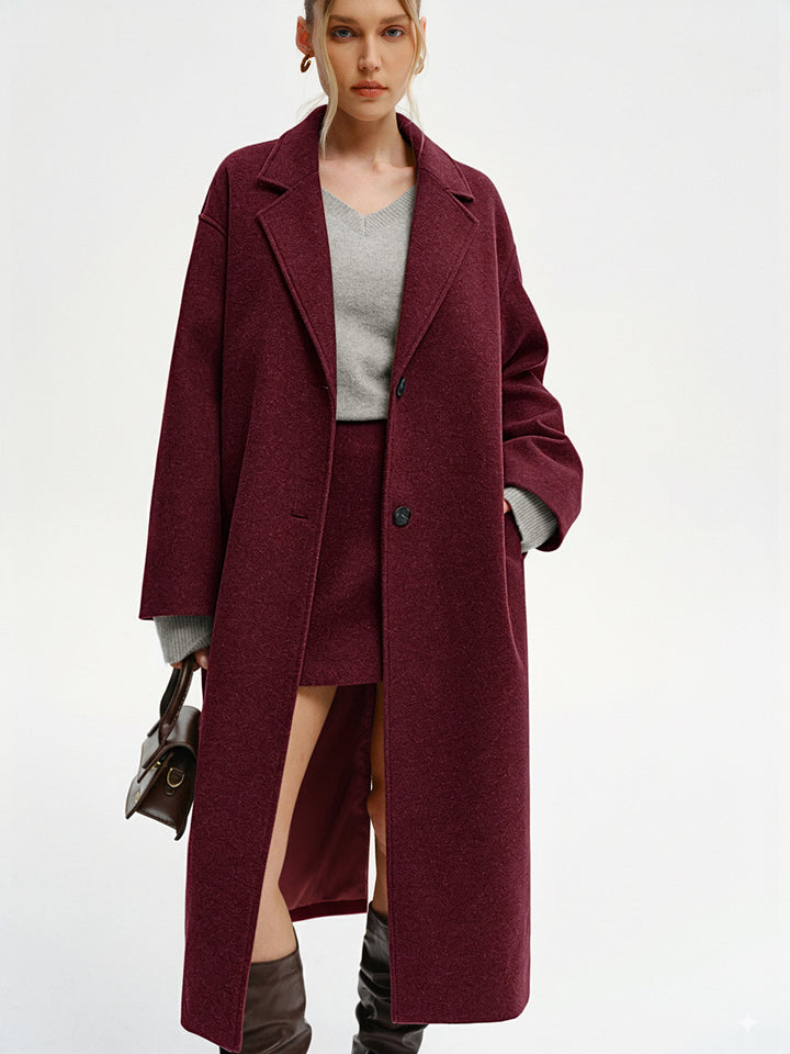 Oversize Burgu Uzun Palto