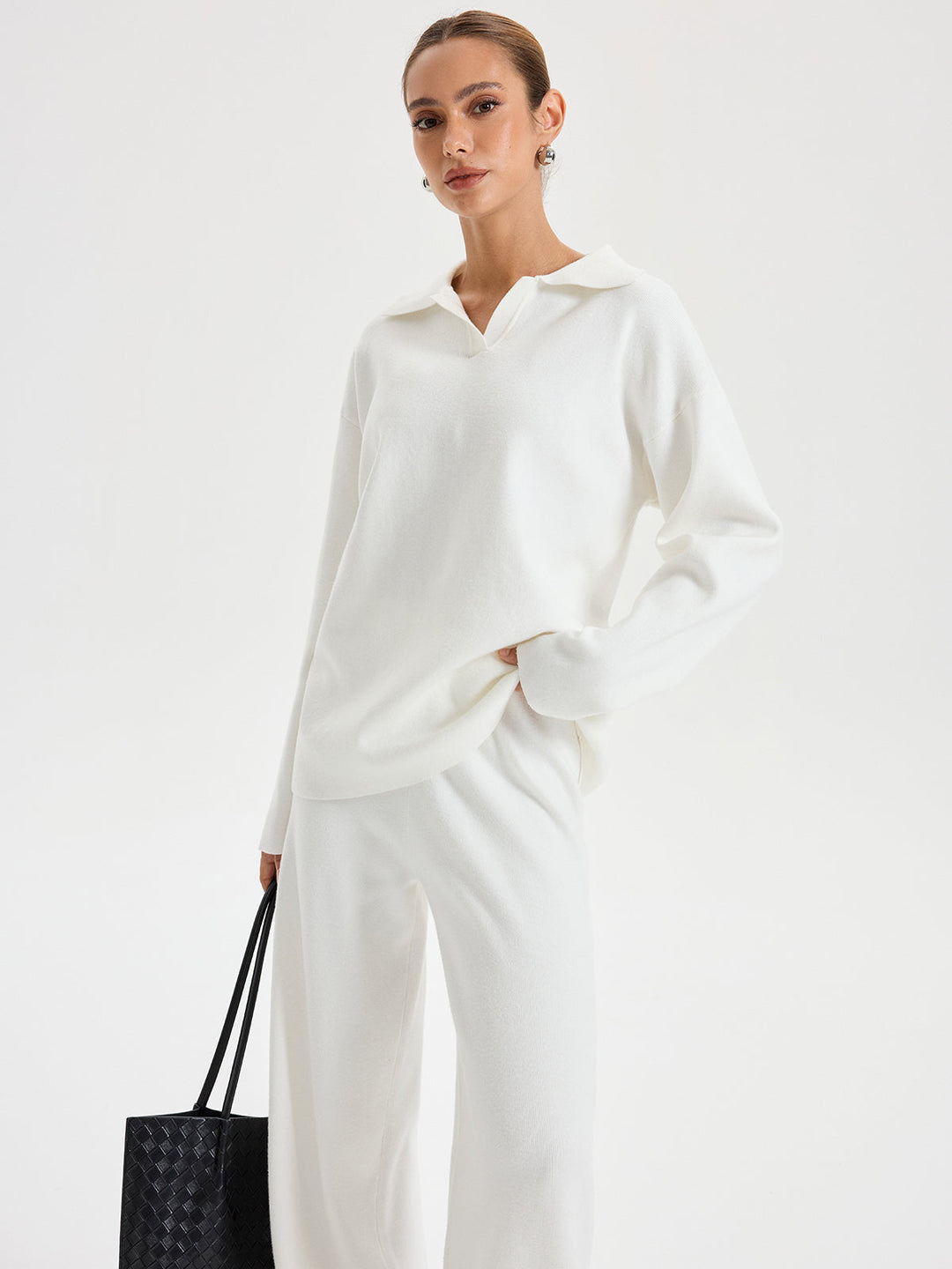Oversized Polo Erkek Takım Seti