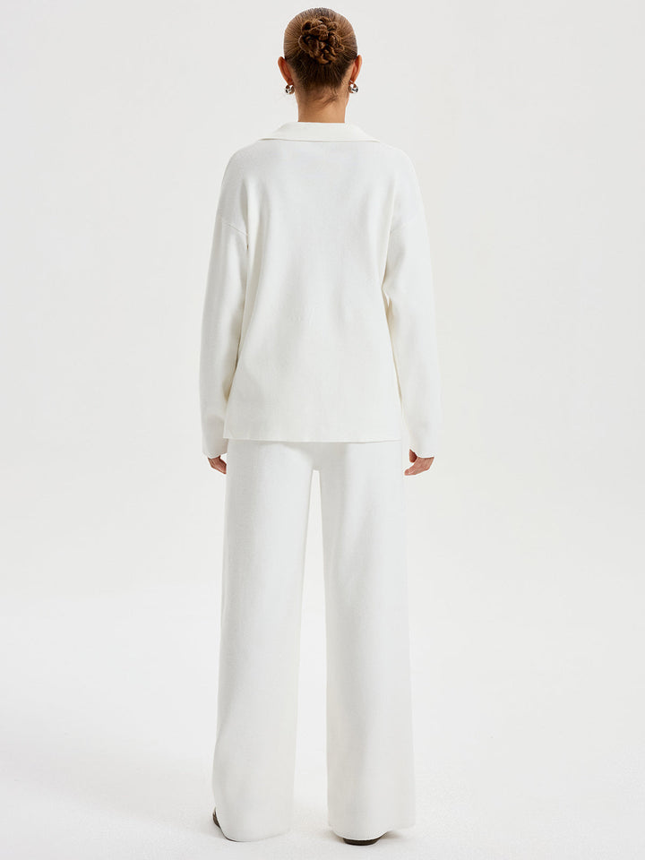 Oversized Polo Erkek Takım Seti