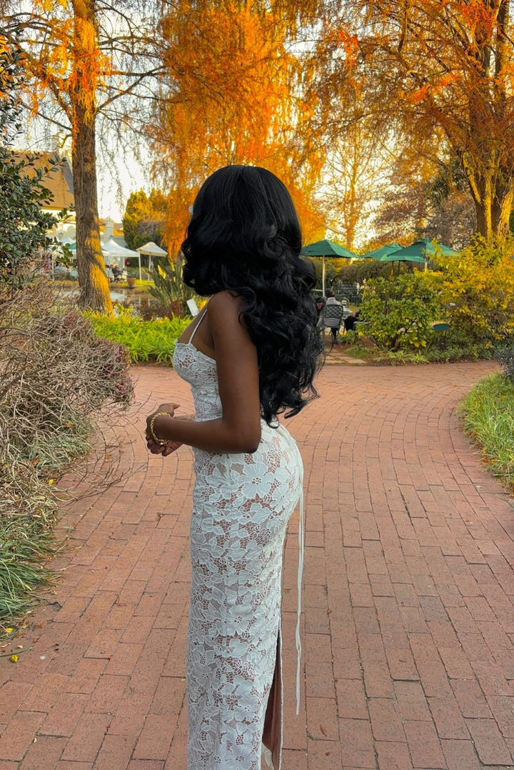 Evangeline | Dantelli Maxi Elbise