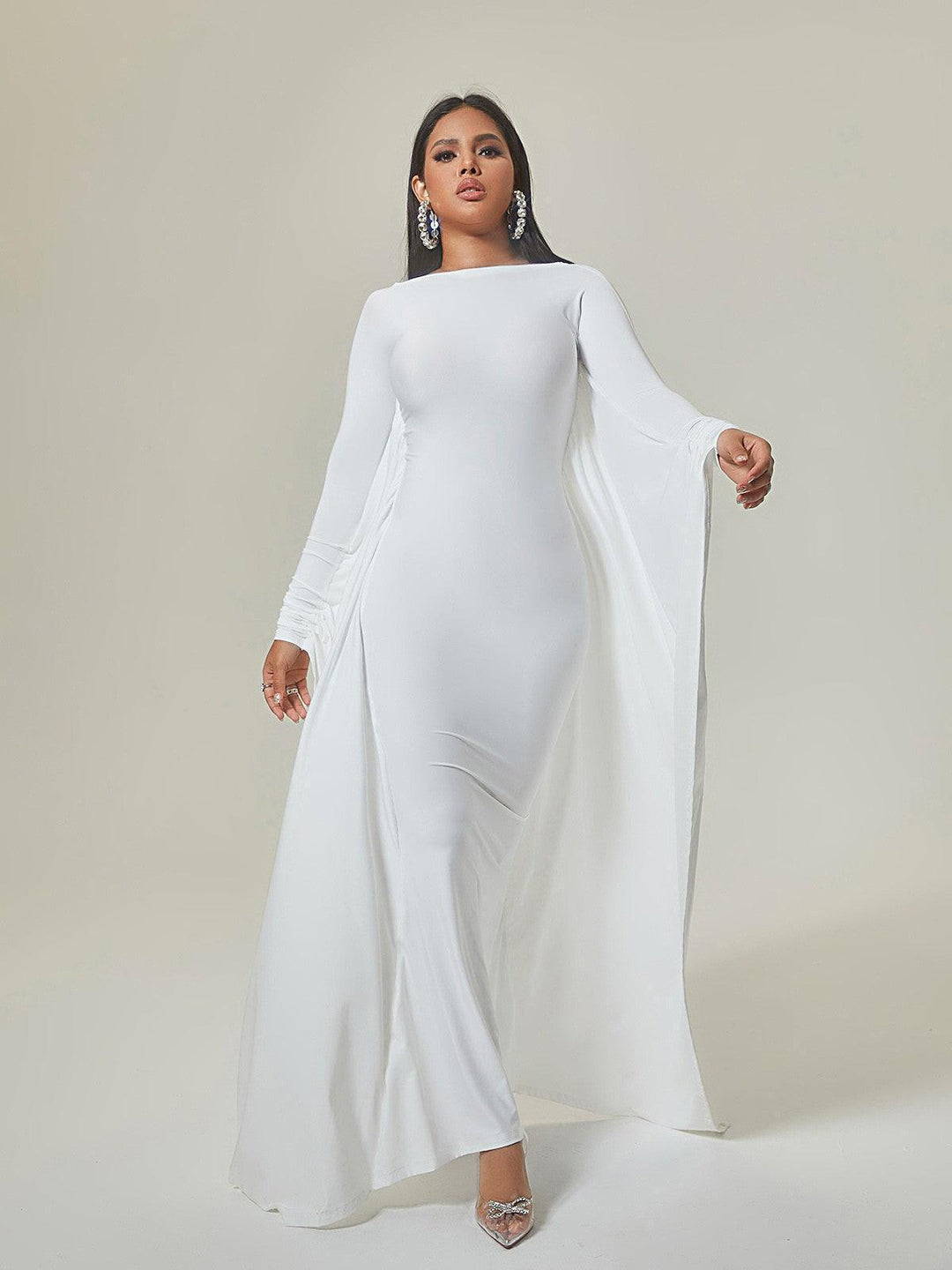 Eirene Bolero Kol Maxi Elbise