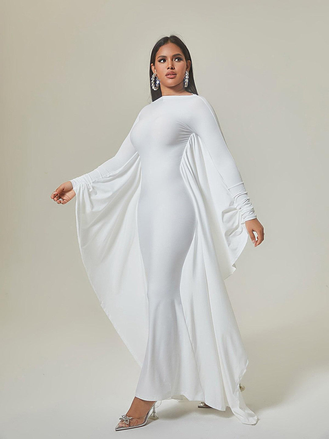 Eirene Bolero Kol Maxi Elbise