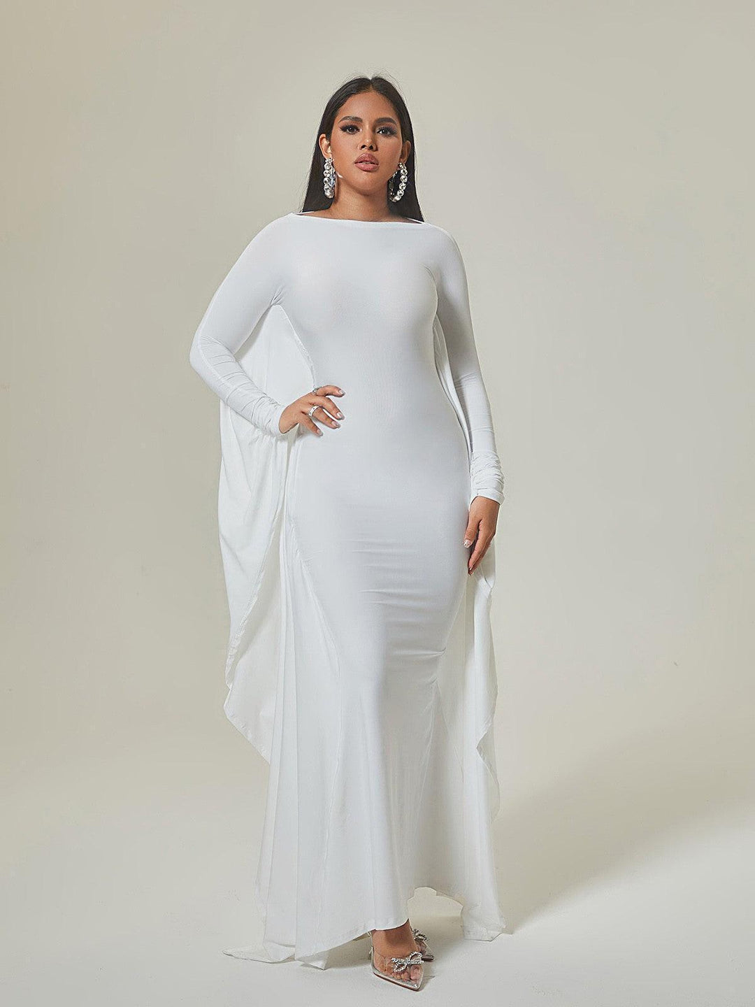 Eirene Bolero Kol Maxi Elbise