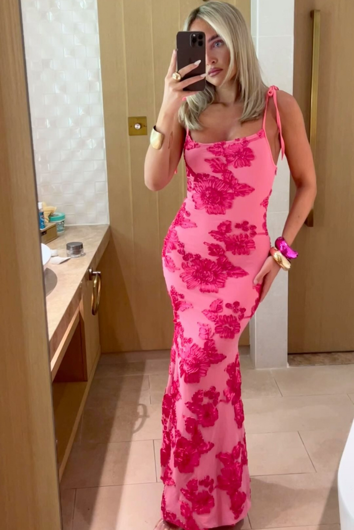 Thea | Çiçekli Maxi Elbise