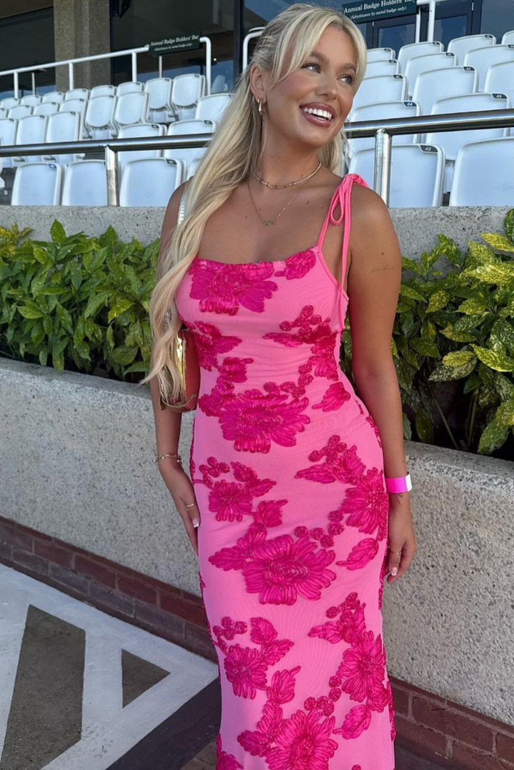 Thea | Çiçekli Maxi Elbise