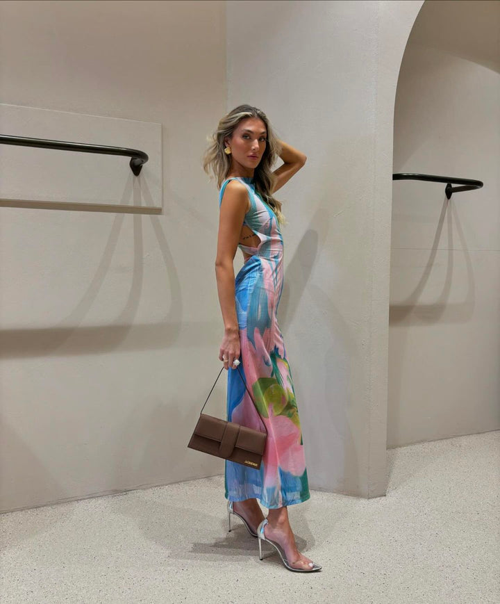 Nola | Pastel Maxi Elbise